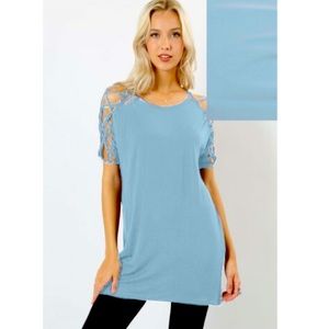 Nadine west blue size small new with tags, never worn top